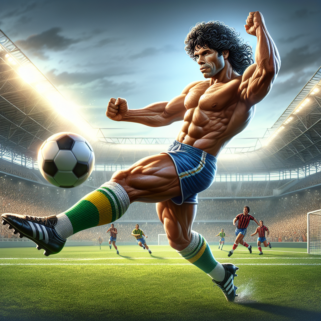 “Romario: Uma lenda do futebol brasileiro”